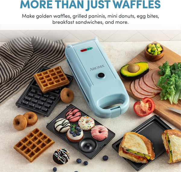 Aroma Swap & Flip Waffle Maker - Refurbished