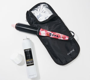 Calista Heated Round Brush (Floral) - Refurbished