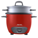 Aroma 6-Cup Pot-Style Rice Cooker & Food Steamer - Refurbished