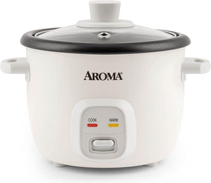 Aroma 4-Cups Rice Cooker - Refurbished