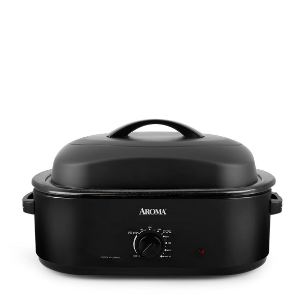 Aroma 18QT Electric Roaster Oven w/ High Dome Lid - Refurbished