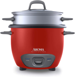 Aroma 14-Cup Pot-Style Rice Cooker & Food Steamer - Refurbished