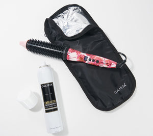 Calista Heated Round Brush (Floral) - Refurbished