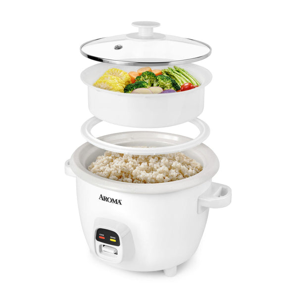 Aroma 20-Cup Rice Cooker & Food Steamer - Refurbished