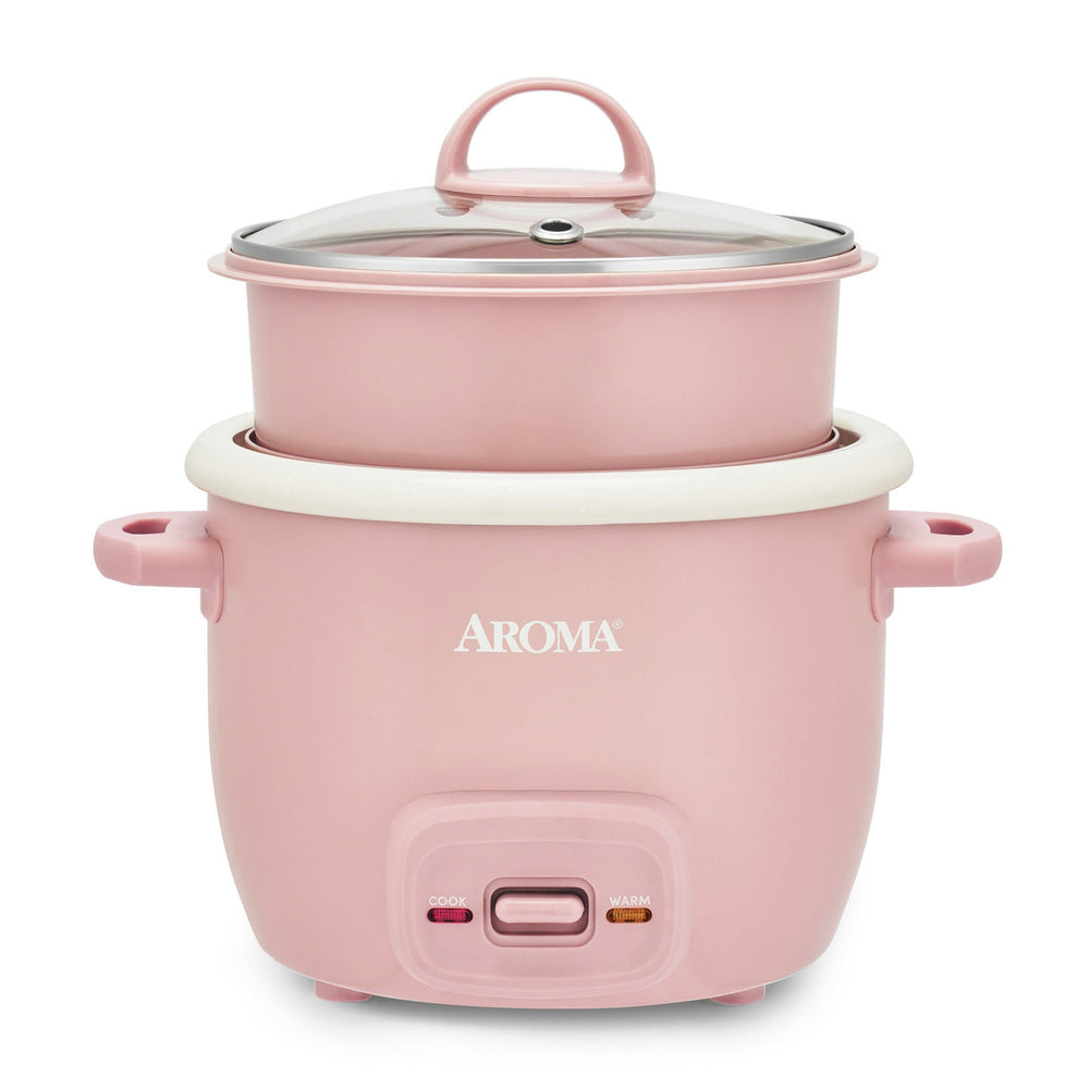 Aroma 4-Cup Rice Cooker & Food Steamer - Refurbished