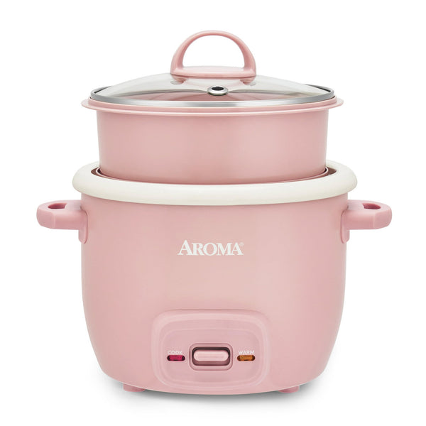Aroma 4-Cup Rice Cooker & Food Steamer - Refurbished