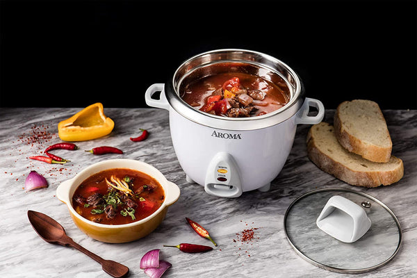Aroma Select 6-Cup Rice Cooker & Warmer - Refurbished