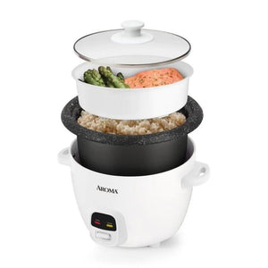 Aroma 20-Cup Rice Cooker & Food Steamer - Refurbished