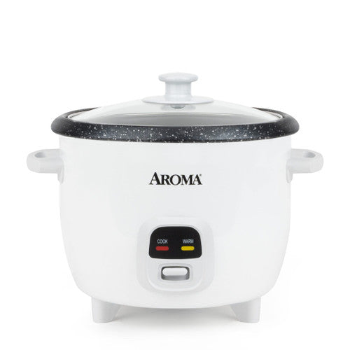 Aroma 6-Cup Rice Cooker - Refurbished