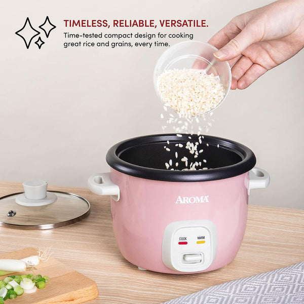 Aroma 4-Cups Rice Cooker - Refurbished