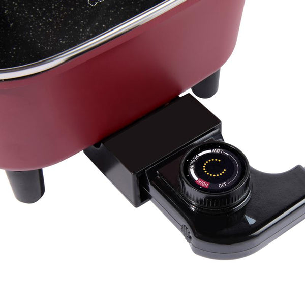 Curtis Stone 8'' Square Electric Skillet - Refurbished