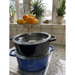 Lidia's Kitchen Cast Iron 5-QT Dutch Oven - Refurbished